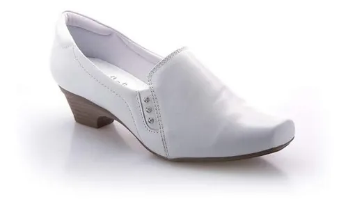 Sapato branco feminino neftali sales