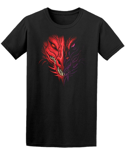 Vista Frontal De Dragón Camiseta Para Hombre-shutterstock