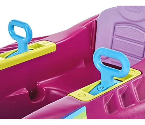 Little Tikes Jett Car Racer Pink, Ride On Car Con Respaldo D