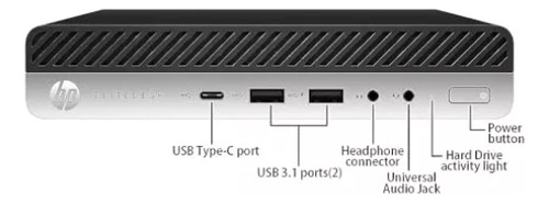 Cpu Hp Mini Tiny Elitedesk 800 Core I7 8700 32gb Ram 1tb Ssd (Reacondicionado)