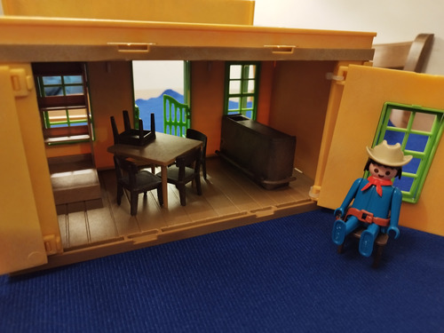 Salón Bar Casa Playmobil Amarillo (Usado)