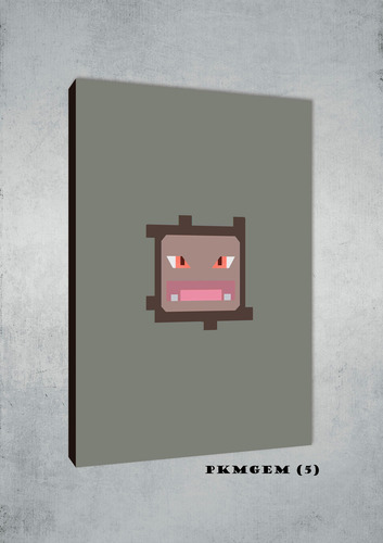 Cuadros Poster Pokemon Golem 20x29 (gem 5)