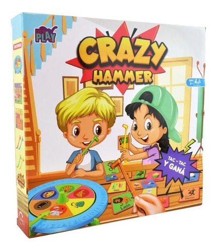 Juego De Mesa Crazy Hammer Estrategia Ingenio Familiar 0144