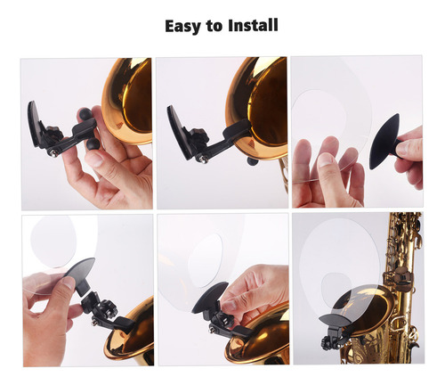 Para Instrumentos De Sopro, Som De Defletor De Saxofone De P