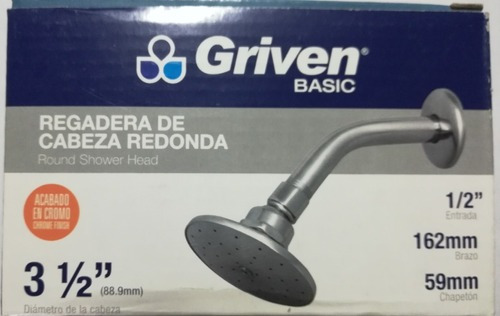 Regadera Ducha De Baño Con Brazo Grifería Griven Ofertas 