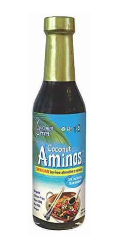 Coconut Secret - Coconut Aminos (tres Botellas De 8 Oz)