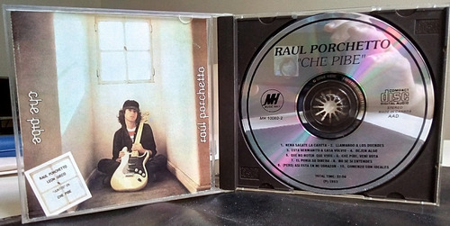 Raúl Porchetto - Che Pibe - 1era Ed - Exc - Cd  - Edfargz