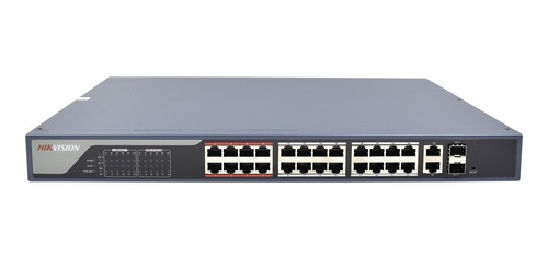 Switch Admin Via Web 250m Poe Larga Distancia 24 Puertos