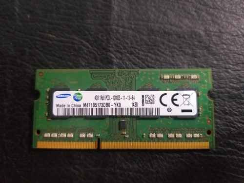 Memoria Ram Samsung Ddr3 4gb Pc3l Para Laptop