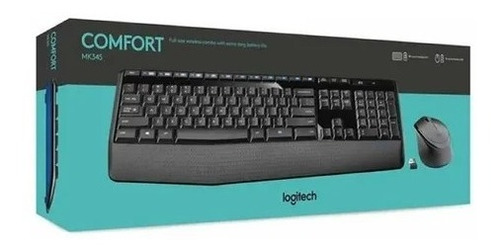 Teclado Y Mouse Logitech Mk345 - Wireless