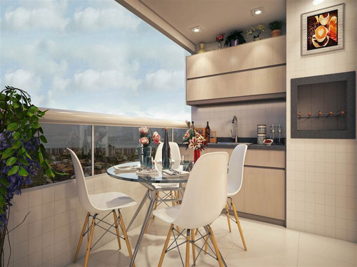 Imagem 11 de 12 de Apartamento, 0 Dorms Com 61.62 M² - Forte - Praia Grande - Ref.: Gim6023481 - Gim6023481
