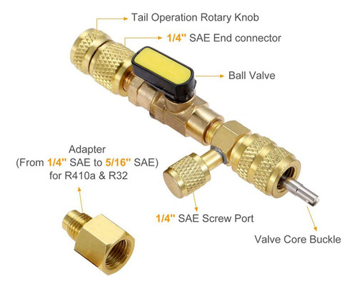 R410a R22 Herramienta De Extracción Del Instalador Del