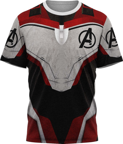 Imagem 1 de 3 de Vingadores Avengers - Camiseta Adulto - Tecido Dryfit