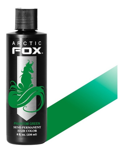 Imagen 2 de 4 de Arctic Fox Hair Color Phantom Green 8oz Tinte Fantasia Cabel