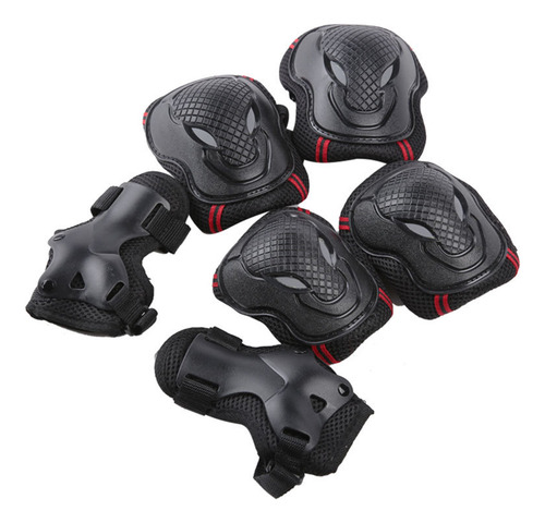 Rodilleras Para Codo Y Muñeca, Juego De 6 Unidades, Equipo P