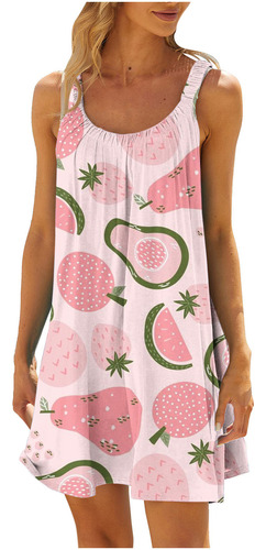 Vestidos Creativos De Playa Con Estampado Tropical Hawaiano