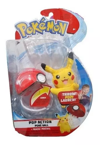 Boneco Pokémon Ash + Pikachu - Sunny Brinquedos