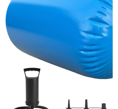 Rodillo De Aire Para Gimnasia, Barril, Esterilla De 0.9mx1m