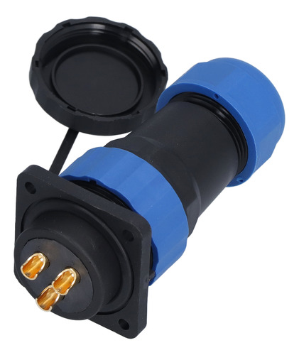 Conector De Enchufe Impermeable Cuadrado De 4 Orificios Ip68