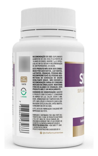 Simcaps Probiótico Vitafor 60 Cápsulas