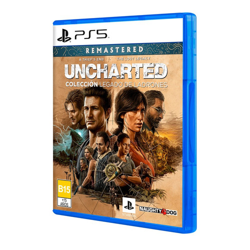 Imagen 10 de 10 de Uncharted: Legacy of Thieves Collection Standard Edition Sony PS5 Físico