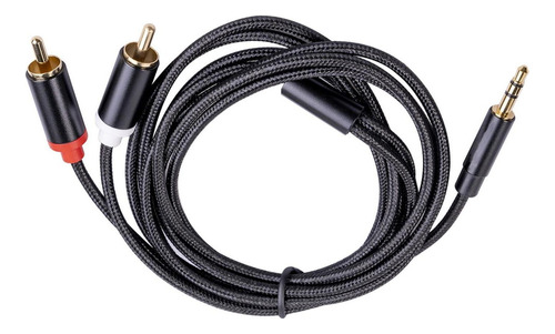 Rca A 3,5 Mm Auricular Altavoz Y Splitter 1,8 Millones