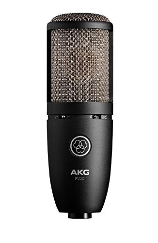 Akg Microfono De Condensador Vocal, Negro, 6.00 X 8.00 X 12.