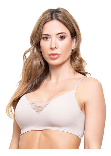 Top Segunda Piel Con Puntilla Cocot Art. 6238 