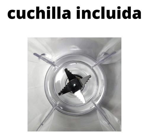 Imagen 9 de 9 de Vaso Jarra Licuadora Compatible Philips Cucina Hr2030 Hr2034
