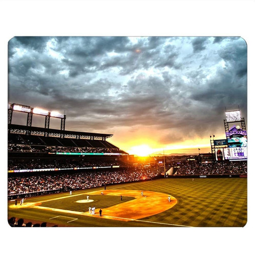 Mouse Pad Imagen Cancha De Beisbol 25 Cm X 20 Cm