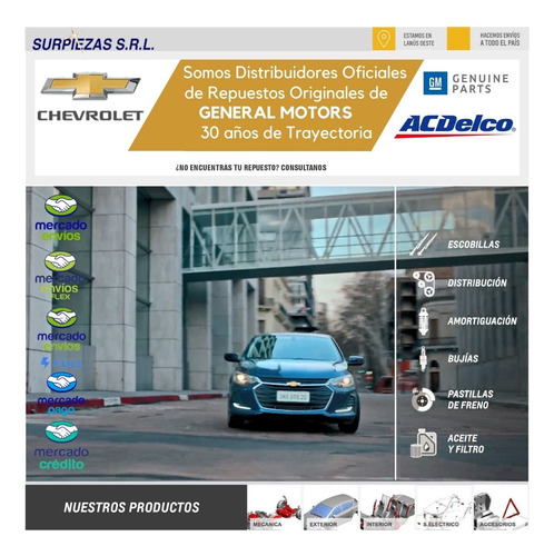 Imagen 2 de 7 de Pata Motor Derecha Onix Manual Chevrolet 95405221