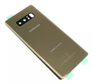 Tapa Trasera Cristal Samsung Galaxy Note 8 N950 Dorado Origi