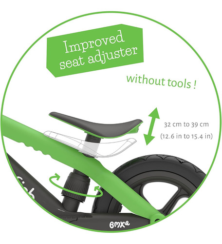 Chillafish Bmxie Ligero Balance Bike Con Reposapiés Integrad