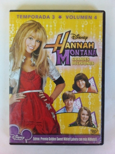 Hannah Montana 3 Vol 4 - Disney 2010 - Dvd - U