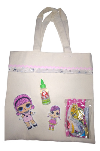 Kit De Arte Textil Bolso De Tela Personalizable - Ke Keres H