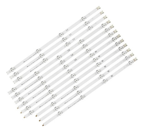 Kit 12 Barras De Led 47la6130 47la6200 47la6204 47la6600