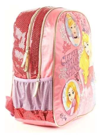 Mochila Disney Princesas Rosa