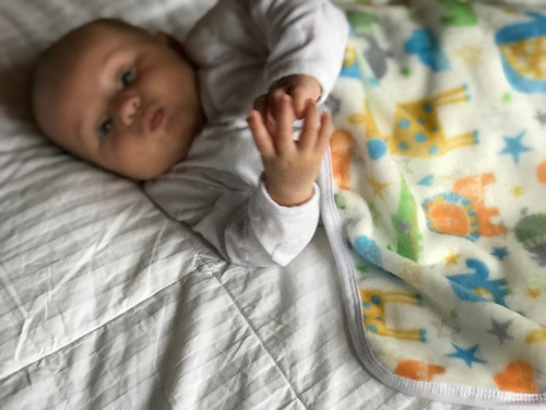 Manta Recibidora Bebe - Peluchito - Oferta
