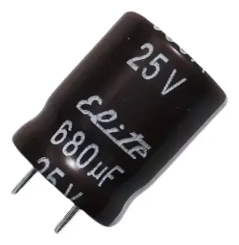 Lot De 10 Condensateurs électrolytiques 680µF 25V - -40 à +105°C - Neufs