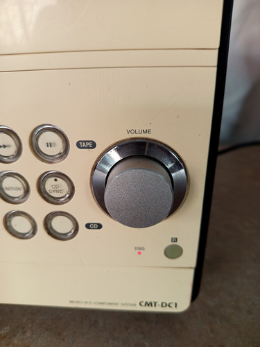 Minicomponente Solo Cerebro Sony Dc1 Auxiliar Hecho En Korea Beige 75 W (Usado)