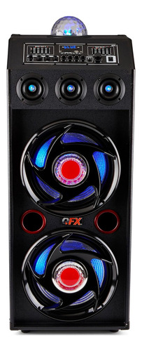 Qfx Sbx-412207bt Tws Altavoz Bluetooth Con Woofer Dual De 12 110v