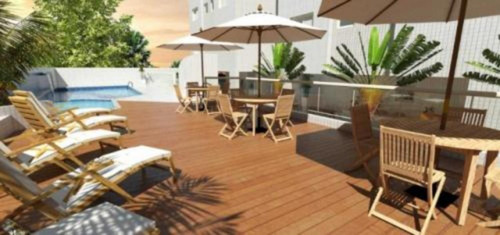 Imagem 6 de 14 de Apartamento Com Piscina Em Mongaguá - 3273 | Npc