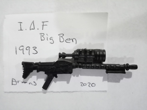 Gi-joe Vintage Armas I.a.f. Big Ben Rifle 1993