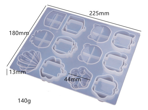 Zy Funda De Llave De Resina Epoxídica Con Forma Keychain