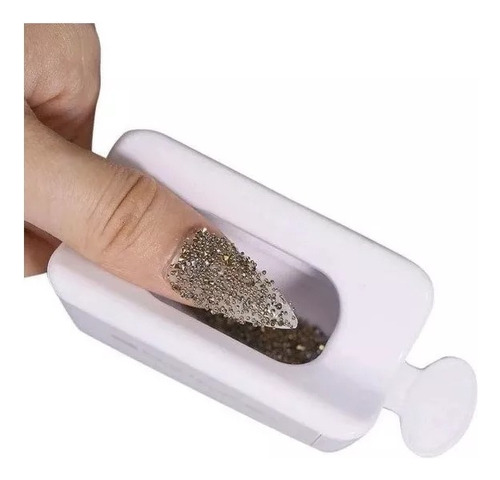 Sistema De Reciclaje De Polvo Glitter Uñas Esculpidas Nail