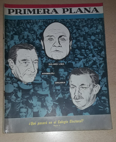 Revista Primera Plana N°32 Junio De 1963