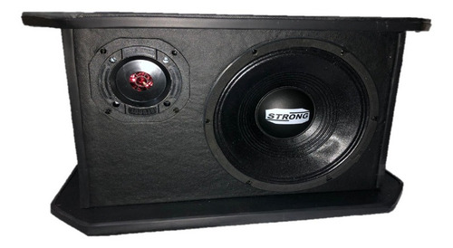 Caixa Propaganda Quadrilatera Amplicada 10 Pol Sturdy 880w Cor Preto