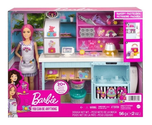 Barbie Pastelería Muñeca Mattel 5787