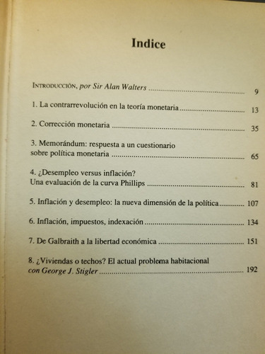 A7 Milton Friedman, La Economía Monetarista (Usado)