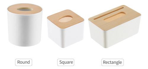 Dispensador De Toallas De Papel De Madera Para Baño Y Cocina